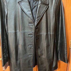 Leather Blazer